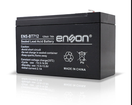 Batería de Respaldo de 12V-7Ah ENSON ENS-BT712