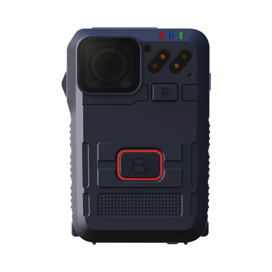 Body Camera para Seguridad, Video Full HD, Descarga de Vídeo automática con estación, Pantalla TFT con indicador de batería y memoria