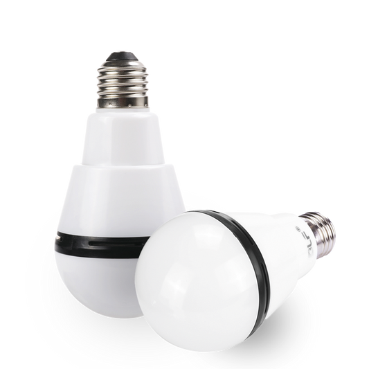 Foco de Emergencia LED para Alumbrado en Interior / Luz Fría / 12W / Batería de de Litio 1800 mAh/ 1320 lúmenes / Ángulo de Iluminación 220°