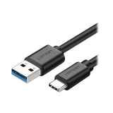 Cable USB-C a USB-A 3.0 / 1 Metro / Carga y Sincronizacion de Datos/ Carga Rapida 3A