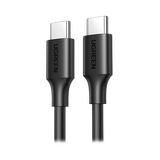 Cable USB-C a USB-C / 1 Metro / Carga y Sincronizacion de Datos/ Carga Rapida 60W max. / Duradero y Flexible